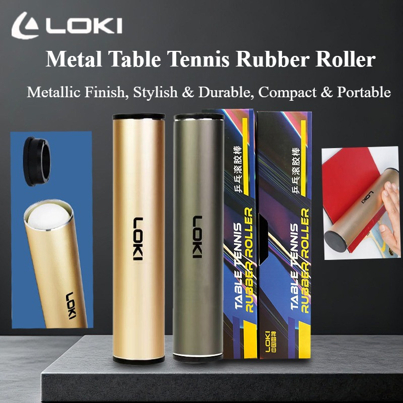 Table Tennis Movie - LOKI Metal Table Tennis Rubber Roller