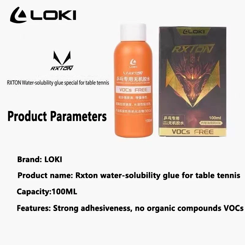 LOKI Waterbased Glue 100ml Wat - đánh giá và giá Table Tennis Venue