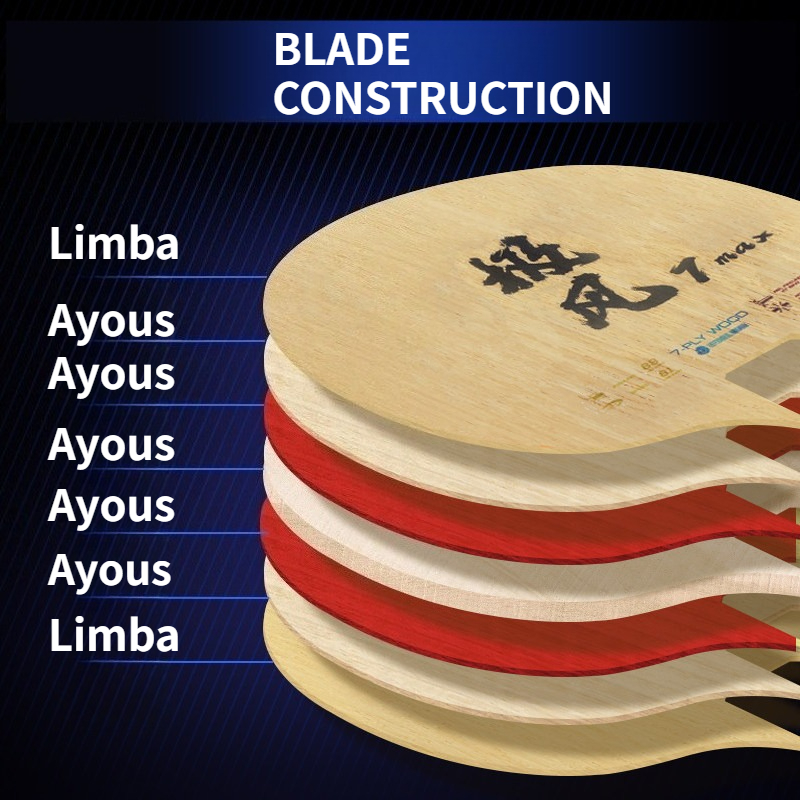 LOKI Telson Jifeng 7 Max Table - đánh giá và giá Table Tennis Movie
