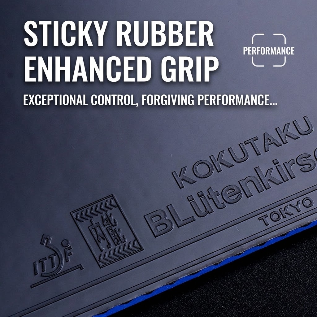 Kokutaku Table Tennis Racket R - đánh giá và giá Table Tennis Machine