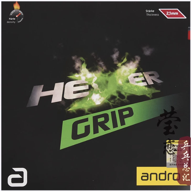 Andro HEXER GRIP table tennis  - đánh giá và giá Table Tennis Grip