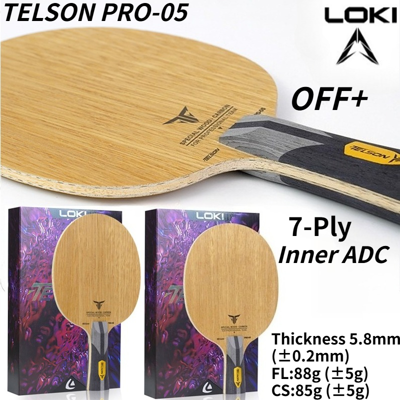 LOKI TELSON PRO-05 Inner ADC T - đánh giá và giá Table Tennis Movie
