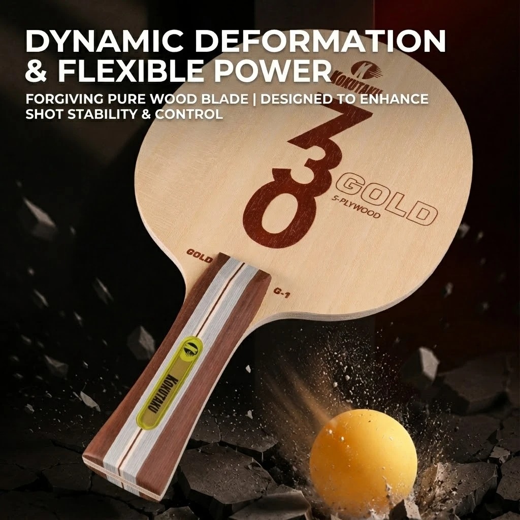 Kokutaku Table Tennis Blade FL - đánh giá và giá Table Tennis Machine