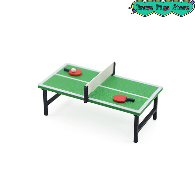 1:12 Miniature Table Tennis Ra - đánh giá và giá Table Tennis Venue
