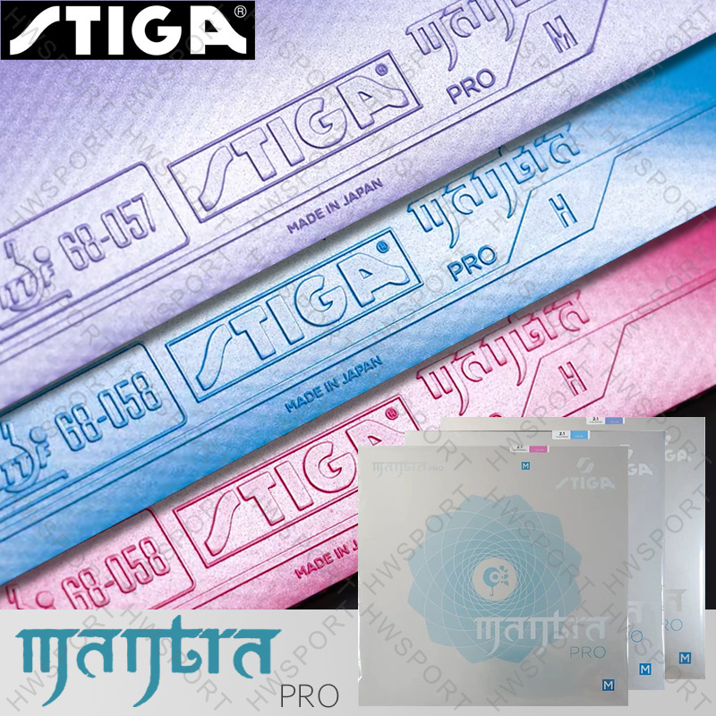 STIGA Mantra Pro Colorful Tabl - đánh giá và giá Table Tennis Japan