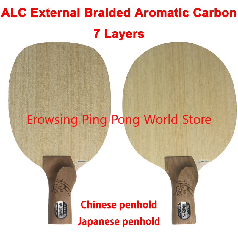Shenlong Wood ALC Carbon Table - đánh giá và giá Table Tennis In Japanese