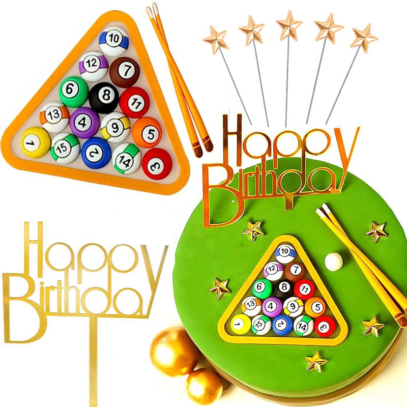 Billiard Ball Cake Decoration  - đánh giá và giá Table Tennis Venue