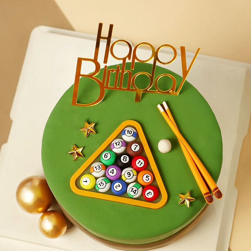 Billiard Ball Cake Decoration  - đánh giá và giá Table Tennis Venue