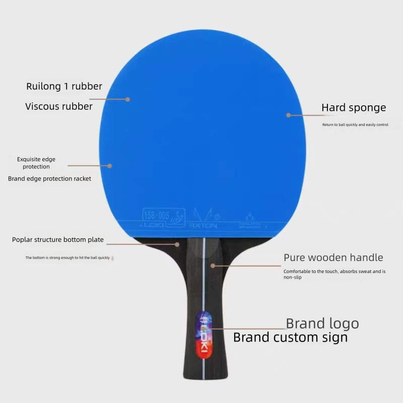 Professional 2PCS Loki K5000 T - đánh giá và giá Table Tennis Hub