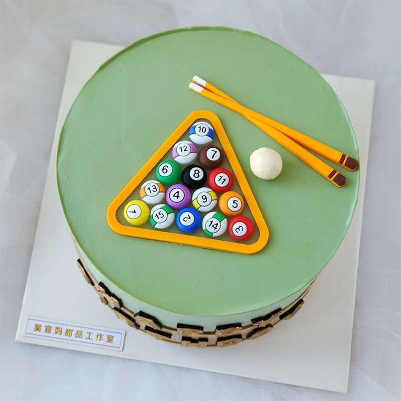 Billiard Cake Birthday Decorat - đánh giá và giá Table Tennis Venue