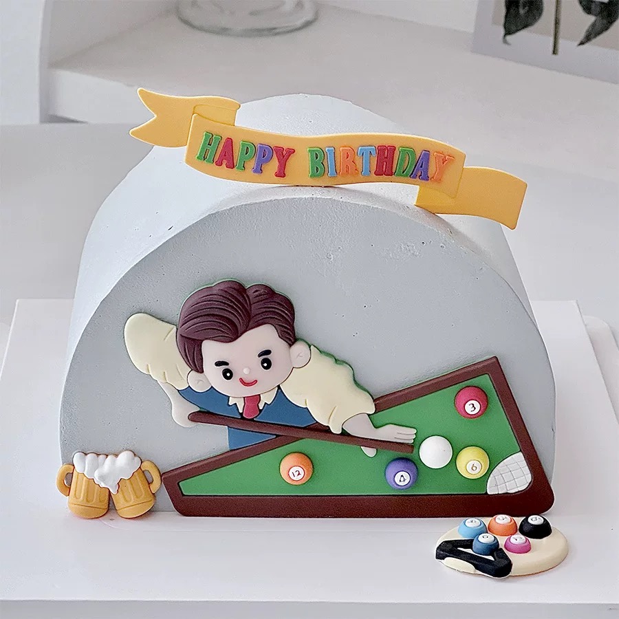 Billiard Cake Birthday Decorat - đánh giá và giá Table Tennis Venue
