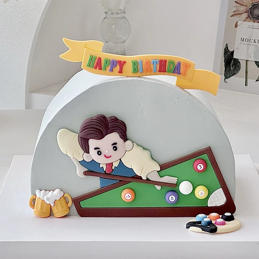 Billiard Cake Birthday Decorat - đánh giá và giá Table Tennis Venue
