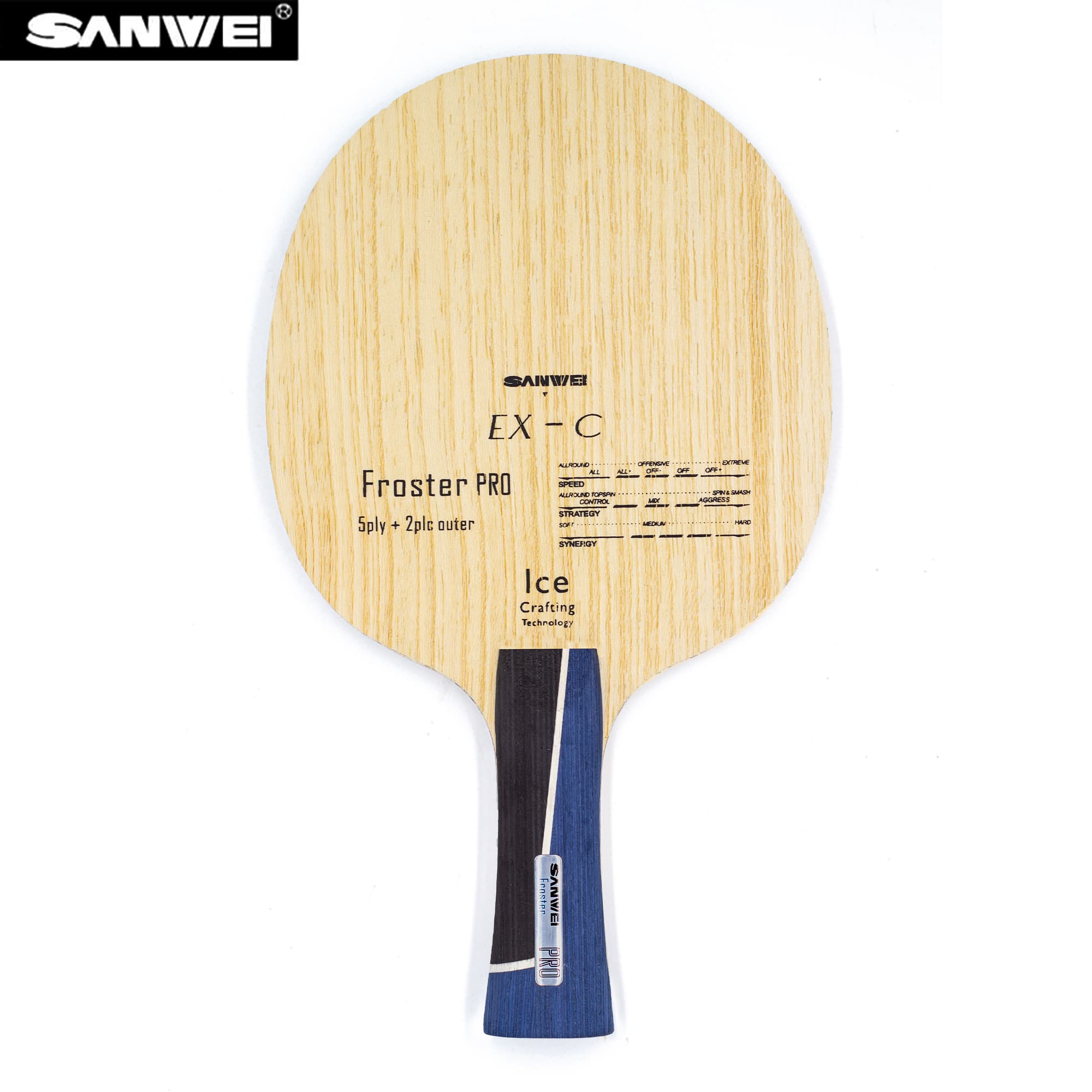 SANWEI ALC Table Tennis Blade  - đánh giá và giá Table Tennis Usa