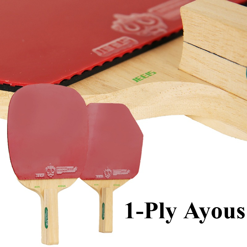 JEELS Japanese 1-Ply Ayous Woo - đánh giá và giá Table Tennis In Japanese