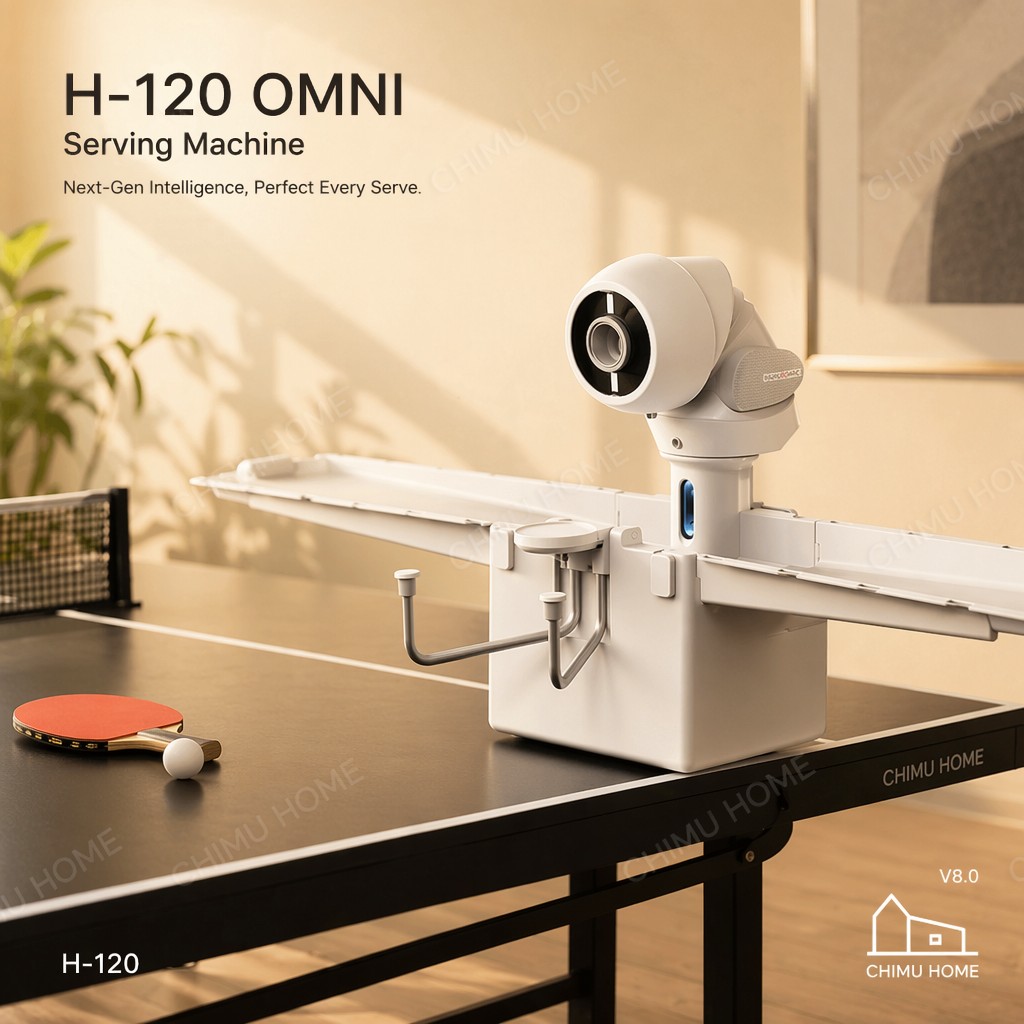 【CHIMU HOME】OMNI Smart Table T - đánh giá và giá Table Tennis Machine