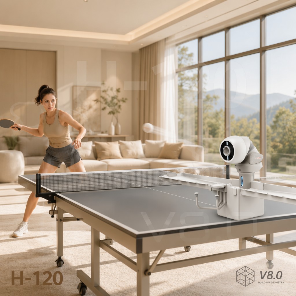 【CHIMU HOME】OMNI Smart Table T - đánh giá và giá Table Tennis Machine